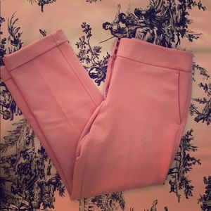 Worn once. LOFT Marisa blush slacks.
